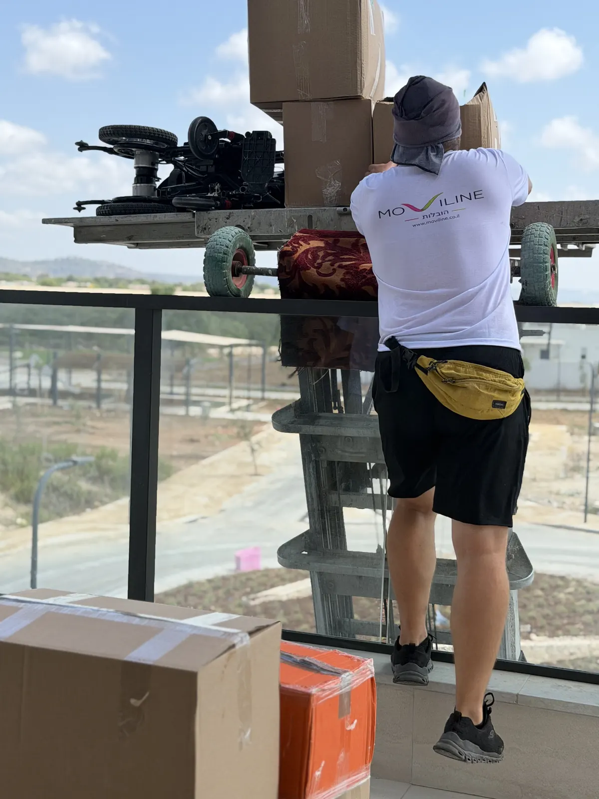 Moviline work — apartment move